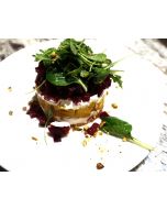 Beet and Goat Cheese Salad With Pistachios