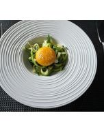 Zucchini Noodles with a Perfect Egg Yolk