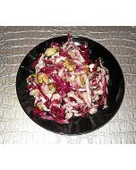 Endive and Radicchio With Blue Cheese and Cumin Walnuts