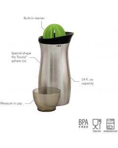 Tovolo Cocktail Shaker (with Citrus Juicer) - T30