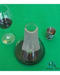 KnappMade Fine Chainmail Dishcloth™ (for Wine Decantors and Pots and Pans)