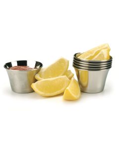 RSVP Stainless Steel Sauce Cups - Set of 2